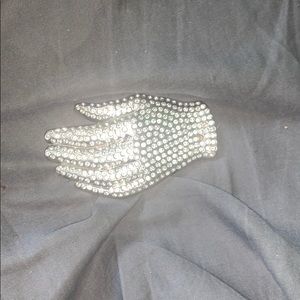 Michael jackson hand belt buckle